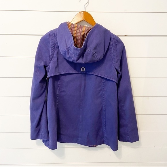 Tulle by Anthropologie | Purple Light Weight Hooded Jacket Size Small - Picture 2 of 14